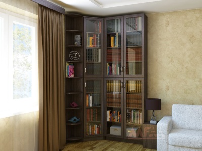 Книжный шкаф «Мираж»