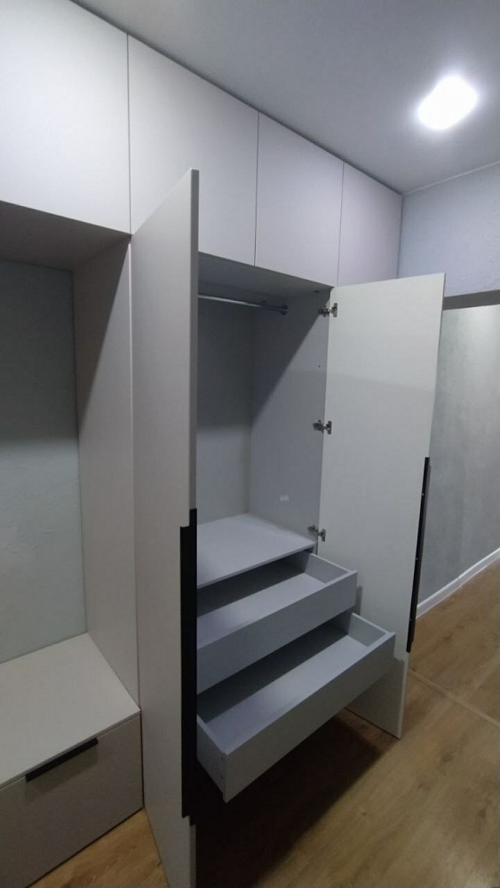 Шкаф в строгом стиле