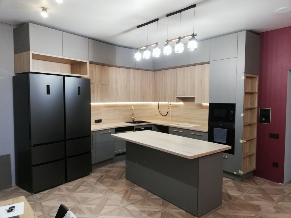 Кухня с островом