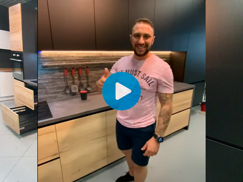 Обзор кухни нашего производства